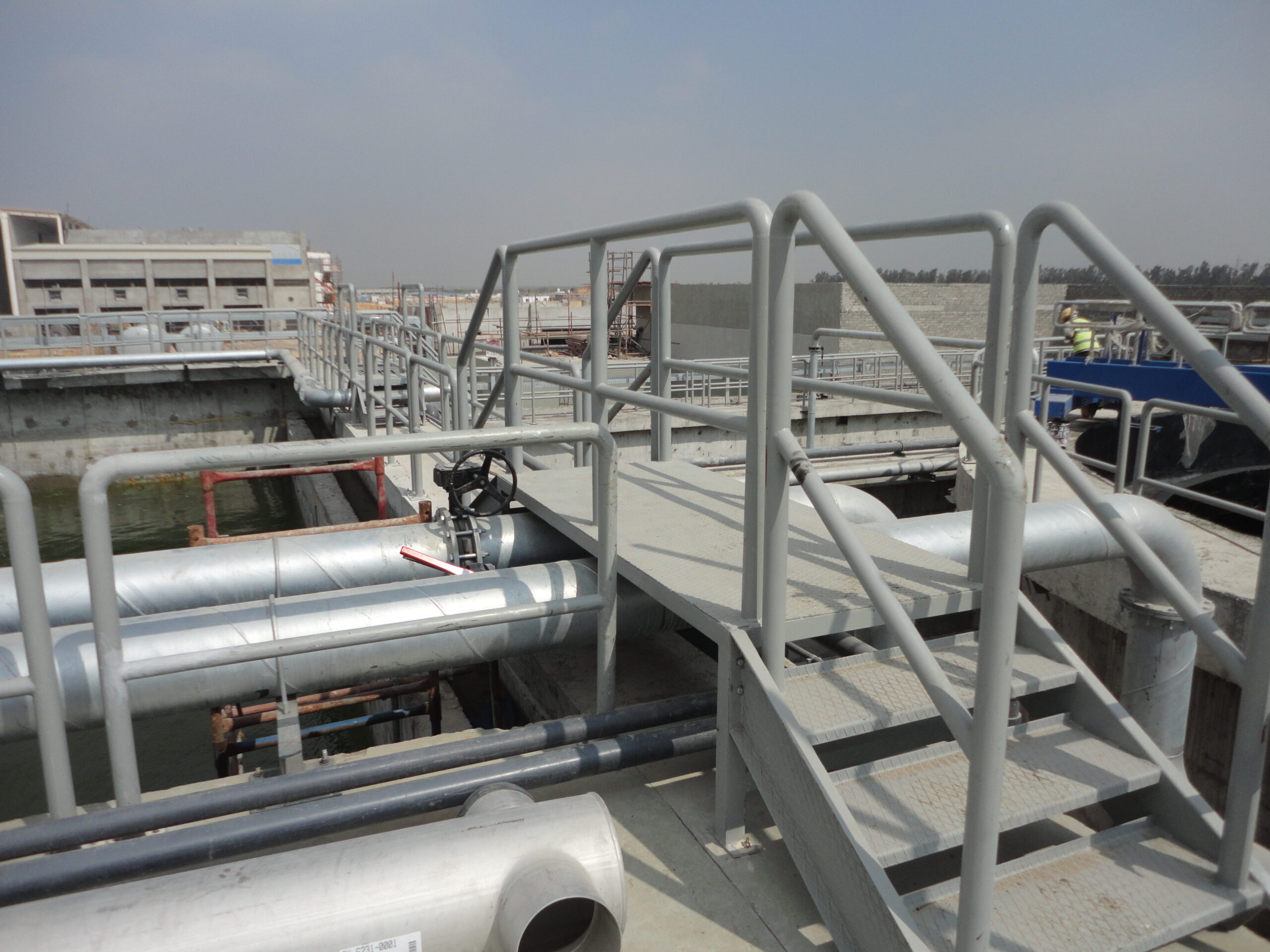 Fabrication of C.S piping for water treatment plants