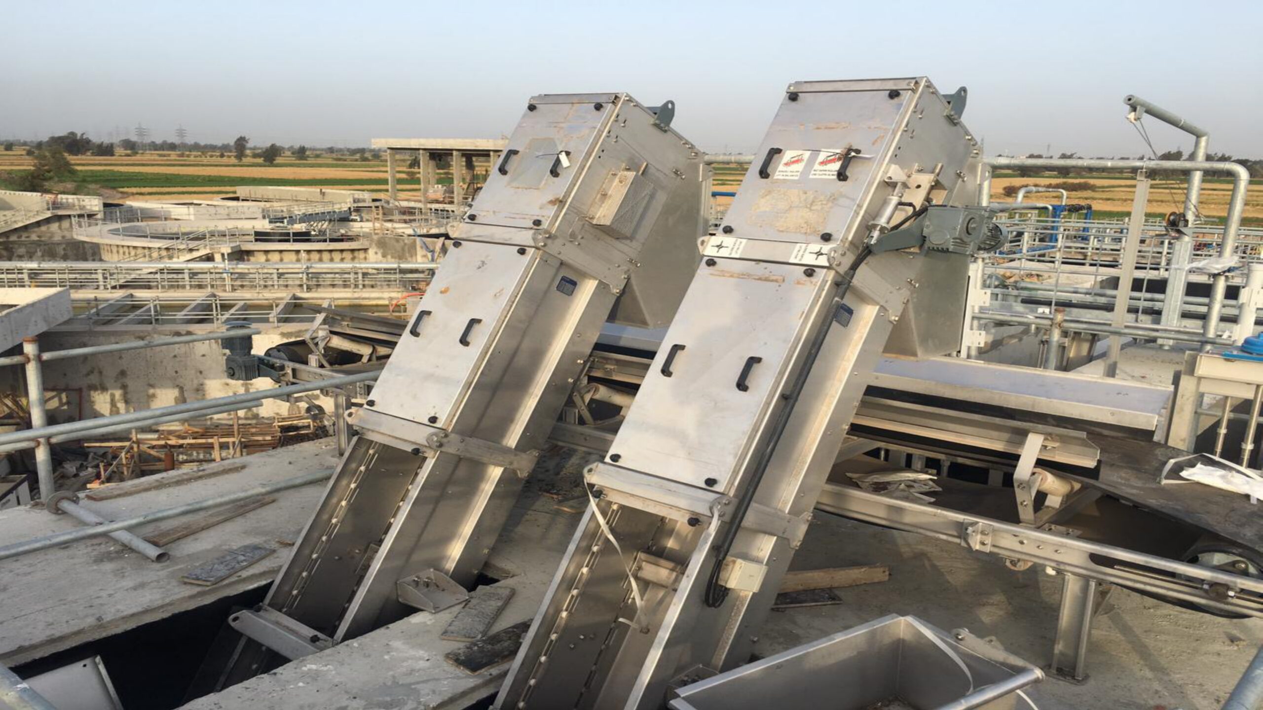 Installation for Mechanical Screen