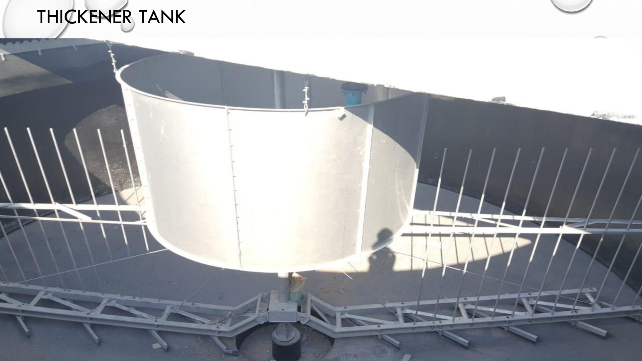 Install Thickener tanks with all Scapper